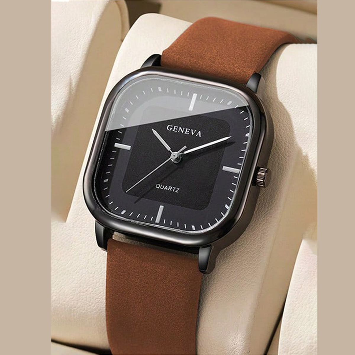 Reloj de Mujer Silicona Dial Cuadrado, segunda vista